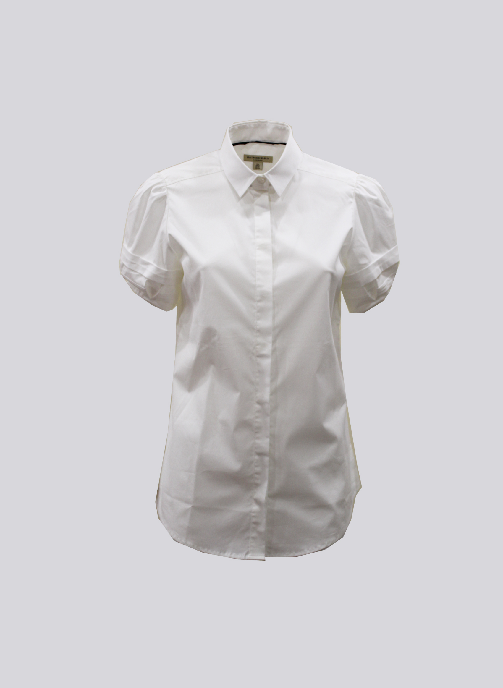 burberry camicia bianca