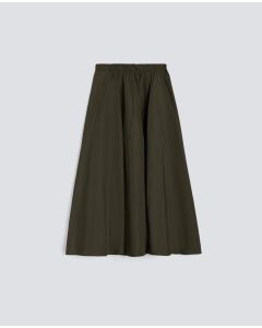 Aspesi - Gonna midi con pieghe militare