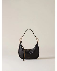 Borbonese 923527AV9100 Oyster hobo petite black