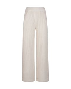 Eleventy - Pantalone cashmere lana panna
