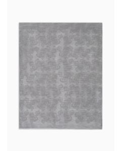Emporio Armani 6352714F314103655 Stola in misto seta jacquard motivo floreale grigio