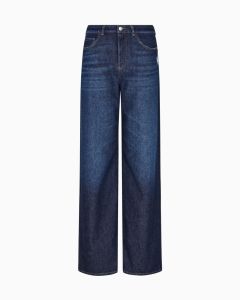 Emporio Armani - Jeans J8B relaxed in denim vintage look blu