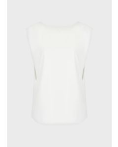 Emporio Armani - Top in crepe fluido