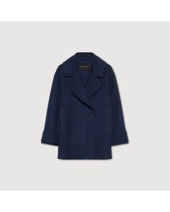 Fabiana Filippi - Peacoat in cashmere lana, notte