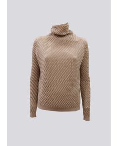 Giorgio Grati  043DO0100260340-BERNA Maglia dolcevita cammello