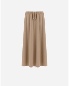 Herno - Gonna Resort in flanella tocco cashmere chantilly