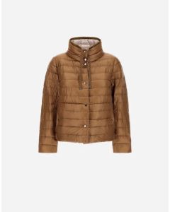 Herno - Cappa reversibile in nylon ultralight chantilly