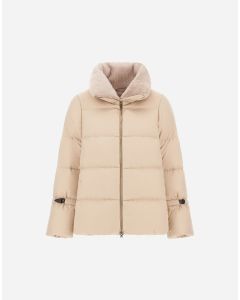 Herno - Giacca in nylon super opaco ecrù