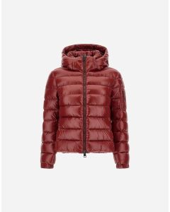 Herno - Piumino Hero in nylon lucido bordeaux