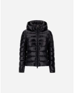 Herno - Piumino Hero in nylon lucido nero