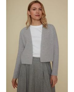 Hubert Gasser - Cardigan di lana grigio chiaro