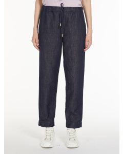 Max Mara - Pantaloni in denim POOL blu chiaro