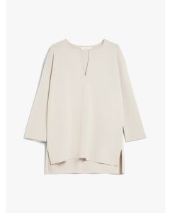 Max Mara - Maglia morbida in viscosa crêpe SOTTILE beige