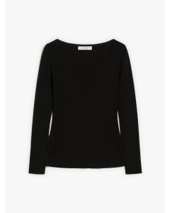 Max Mara - Maglia femminile in filato di viscosa e lurex ONDINA nero