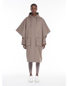 Max Mara - Cappa in tessuto tecnico MARATEA nocciola