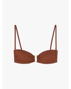 Max Mara - Reggiseno mare a fascia in jersey AMELIA cacao