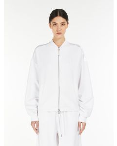 Max Mara - Giacca in felpa di cotone DODO bianco