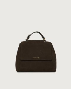Orciani 20W-B01999--_NBU-TMO Borsa Sveva Nabucco Small a mano in pelle nabuk con tracolla t. moro