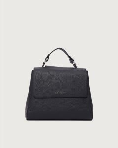 Orciani - Borsa Sveva Soft Small a mano in pelle con tracolla dark navy