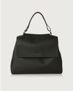 Orciani - Borsa Sveva Soft Midi a spalla in pelle con tracolla nero
