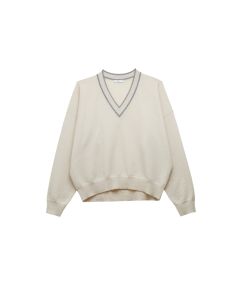 Peserico Easy - Maglia scollo a V beige
