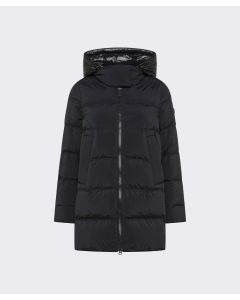 Peuterey - Piumino con cappuccio in contrasto materiale UNIX ML BMAT corvo