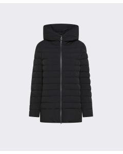 Peuterey - Piumino a canali stretti con cappuccio CAMPBELL AG nero