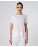 Amina Rubinacci - T-shirt girocollo EXIT bianco