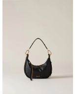 Borbonese 923527AV9100 Oyster hobo petite black