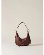 Borbonese 923527AV9J63 Oyster hobo petite brule