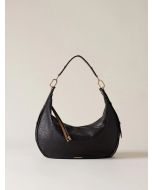 Borbonese 923528AV9100 Oyster hobo medium black