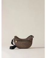 Borbonese 934137I15X11 Hobo Luna mini op natural black