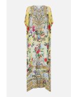 Camilla - Caftano slim con spacco Flor Fantastica
