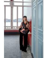 Clips - Pantalone velluto nero