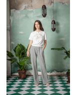 Clips More - Pantalone felpa grigio