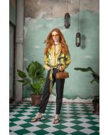 Clips More - Camicia foulard nero