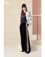 Clips More - Jogging con nastro nero