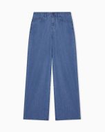 Emporio Armani - Jeans J8B relaxed fit in denim lavato Eagle Club blu