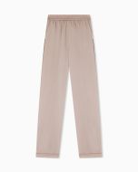 Emporio Armani - Pantaloni a vita elastica in twill crepe beige