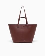 Emporio Armani - Shopper in pelle Emporio Armani 1981 bordeaux