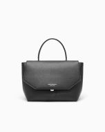 Emporio Armani - Borsa a mano in pelle Emporio Armani 1981 nero