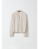 Fabiana Filippi - Cardigan boxy in cashmere, dune