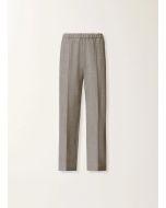 Fabiana Filippi - Pantalone gubbio in fresco lana bistretch grigio