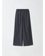 Fabiana Filippi - Pantalone amelia in flanella fluida, onice