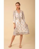 Hale Bob 3ZAR612A_Beige Reagan Jersey Dress beige
