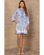 Hale Bob - Abito in jersey Tilly blue