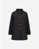 Herno - Trench in dean e monogram blue navy
