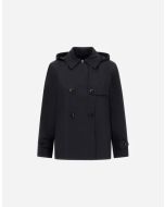 Herno - Impermeabile Peacoat in dean blue navy
