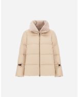 Herno - Giacca in nylon super opaco ecrù