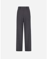 Herno - Pantaloni Resort in melange flannel ferro